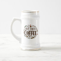 Drôle Stein Mug pour les amateurs de café