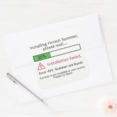 Drôle stickers finlandais été (Enveloppe)