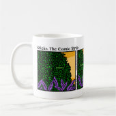 Drôle Stickman Blow Darts Mug (Gauche)