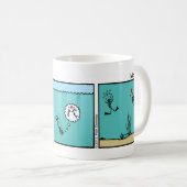 Drôle Stickman Mermaid Mug (Devant droit)