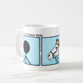 Drôle Stickman Pwned Mug (Devant gauche)