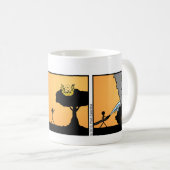 Drôle Stickman Sunset Mug (Devant droit)