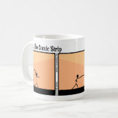 Drôle Stickman Whip Mug (Devant gauche)