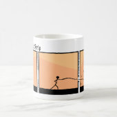 Drôle Stickman Whip Mug (Centre)