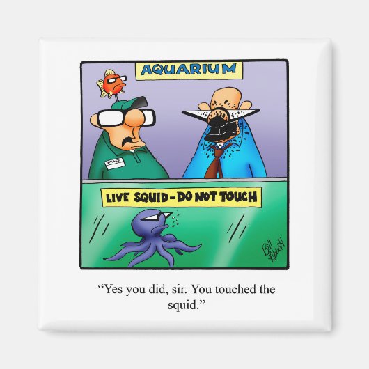 Drôle Stocker Magnet cadeau de l'ailette (Devant)