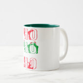 drôle suggestif ho ho ho noël mug design (Devant droit)