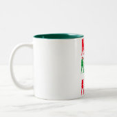 drôle suggestif ho ho ho noël mug design (Gauche)