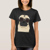 Drôle Sunglass Carlin T-shirt Tee for Pet Lovers E (Devant)