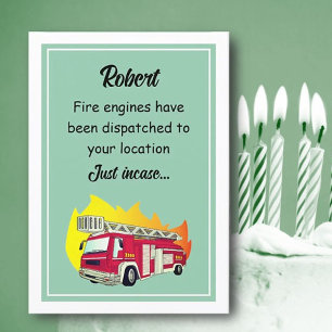 Drôle sur la colline Carte de voeux personnalisée