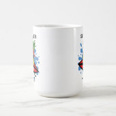 Drôle Surf Pineapple Café Mug (Centre)