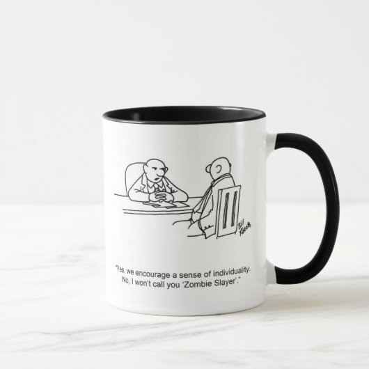Drôle "Surnoms de bureau" Business Mug Cadeau (Droite)