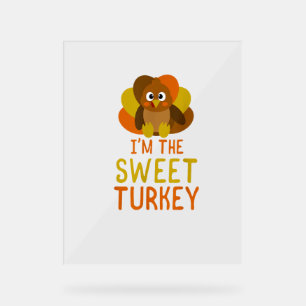 Drôle Sweet Turquie Famille Correspondant Thanksgi