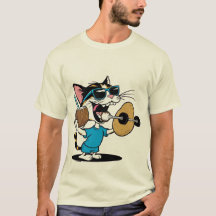 Drôle T-shirt Cartoon - Humour Quirky & Jouant
