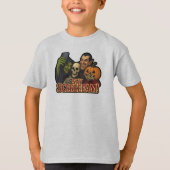 Drôle T-shirt Halloween (Devant)