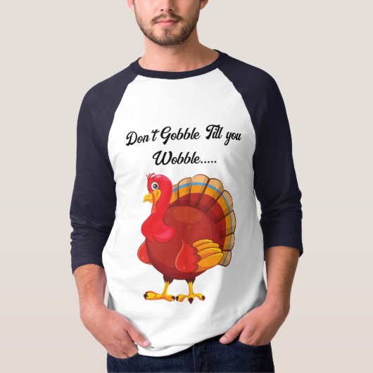 Drôle T-shirt Turquie Thanksgiving (Devant)