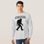 Drôle T-shirts BIGFOOT, ÉQUIPE DE RECHERCHE (Devant entier)
