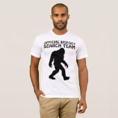 Drôle T-shirts BIGFOOT, ÉQUIPE DE RECHERCHE (Devant entier)