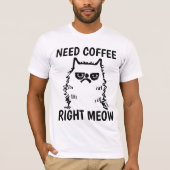 Drôle T-shirts Cat Grumpy Cat (Devant)