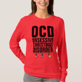 Drôle t-shirts de Noël, OCD OBSESSIVE DISORDER (Devant)