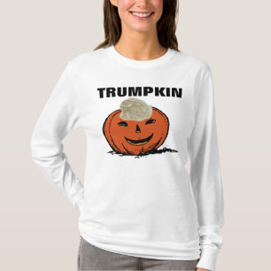 Drôle T-shirts Donald Trump Halloween, Trumpkin