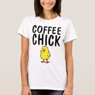 Drôle T-shirts Lover au café, POULET DE CAFÉ