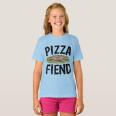 Drôle T-shirts PIZZA, FIEND PIZZA (Devant entier)