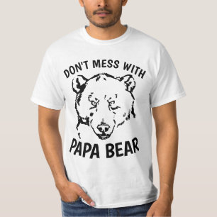 Drôle T-shirts POUR DAD, NE TE MÉDIE PAS AVEC PAPA