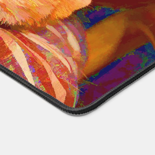 Drôle Tabby Chat Bright Orange Cute (Coin)