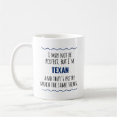 Drôle Texas Texan cadeau café Mug (Gauche)