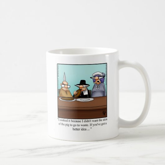 Drôle Thanksgiving Football Humour Mug (Droite)