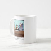 Drôle Thanksgiving Football Humour Mug (Devant gauche)