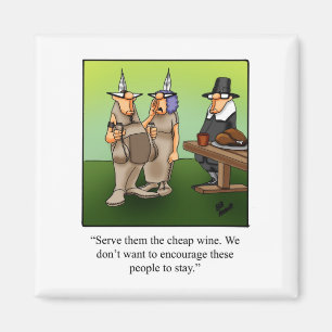 Drôle Thanksgiving Humour magnet cadeau