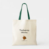 Drôle Thanksgiving Humour Sac fourre-tout cadeau (Dos)