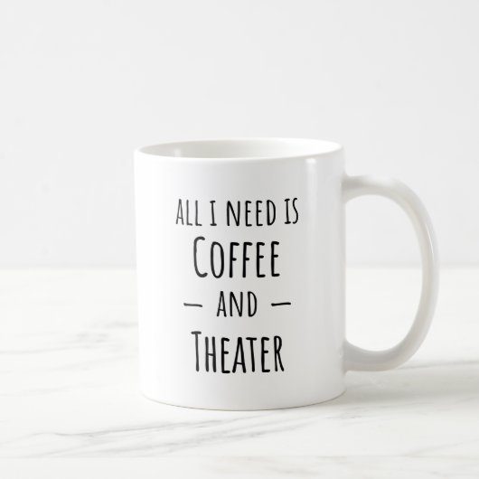Drôle Théâtre Idée cadeau Mug (Droite)