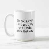 Drôle Thérapie Mug Crazy Citation Simple Coffee Cu (Gauche)