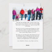 Drôle Tout n'est pas calme Carte photo de vacances (Dos)