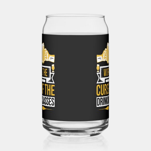 Drôle travail maléfique buveurs de bière (Gauche)