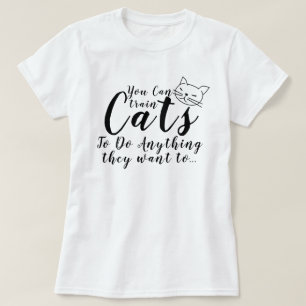 Drôle Trendy Cat Cote Word Pun de chat T-shirt De
