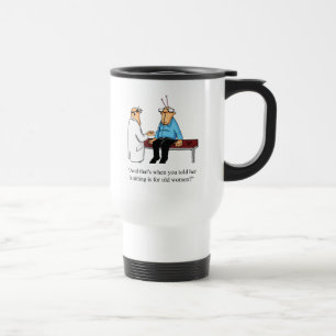Drôle Tricot Humour Voyage Mug Cadeau