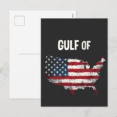 Drôle Trump USA Carte Drapeau (Devant / Derrière)