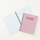 Drôle Un autre cahier ? Ça va aider Rose (Intérieur)