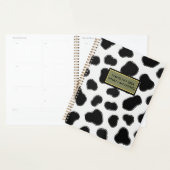 Drôle Vache Imprimante Bureau Essentials-Boss Babe (Devant avec enveloppe)