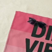 Drôle Vibes De Pickleball Seulement! ! Serviette d (En situation)