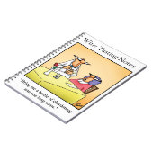 Drôle Vin Journal cadeau (Côté gauche)