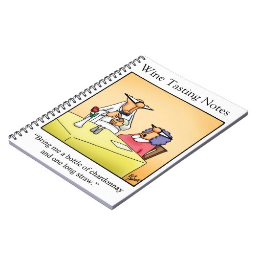 Drôle Vin Journal cadeau (Côté gauche)