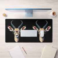 Drôle visage de gazelle pour amateur de safari et