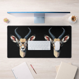Drôle visage de gazelle pour amateur de safari et