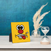 Drôle Visage plaques personnalisées (Insitu)