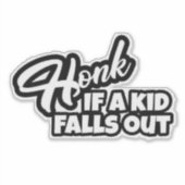 Drôle voiture vinyle autocollant (Devant)