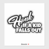 Drôle voiture vinyle autocollant (Feuille)